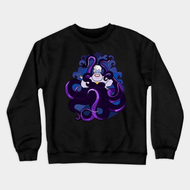 The Sea Witch Crewneck Sweatshirt by Ginny Heart Lab